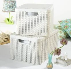 Curver Style Mand L - 30L - Wit Met Deksel -Thuisopslag 1200x1177 8