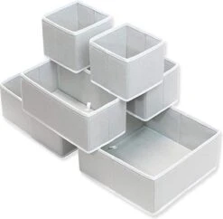 Merkloos Ladebakjes - Zwart - Lade Organizer - 6 Stuks - Ladeverdeler - Opbergbakjes - Ladeverdeler Verstelbaar - Lade Bakjes - Lade Indeling - Lade Opbergsysteem - Lade Verdeler - Keuken - Kast - Kamer -Thuisopslag 1200x1178 7