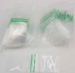 Merkloos Zip Lock Zakjes Klein 200 Stuks 4.0 Cm X 4.0 CM