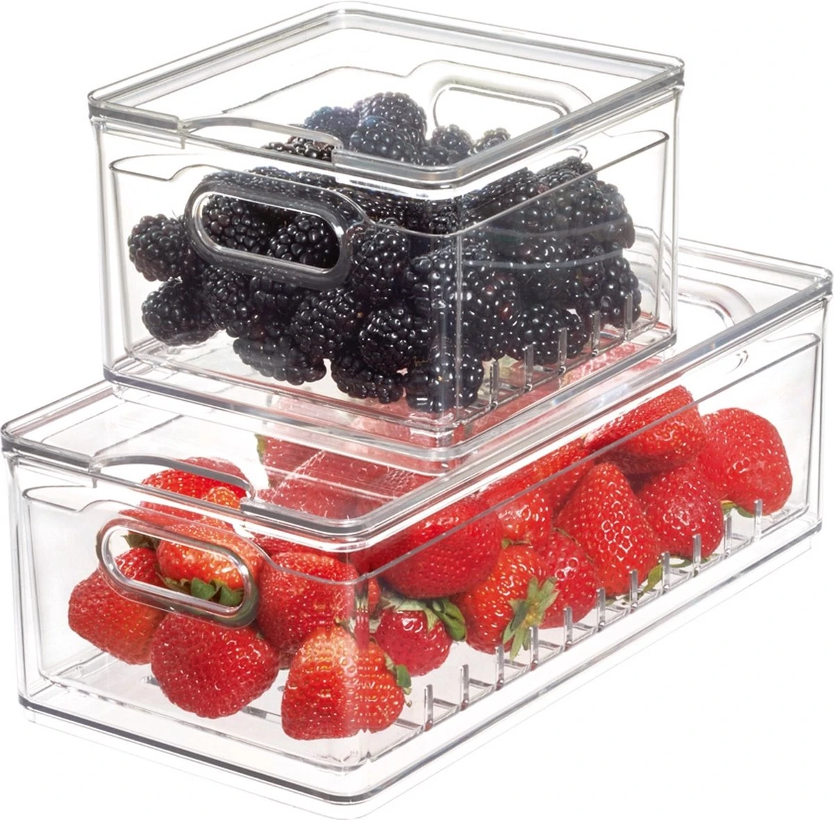 The Home Edit Koelkast Bak Voor Fruit Large - Large - Stapelbaar & Nestbaar 13 The Home Edit Koelkast Bak Voor Fruit Large - Large - Stapelbaar & Nestbaar - Afbeelding 11