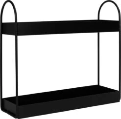 QUVIO Kruidenrek Staand - Keukenrek - Kruidencarrousel - Aanrecht Organizer -Keuken Organizer - Opbergrek - Metaal - 10 X 32 X 29 Cm - Zwart 10 QUVIO Kruidenrek Staand - Keukenrek - Kruidencarrousel - Aanrecht Organizer -Keuken Organizer - Opbergrek - Metaal - 10 X 32 X 29 Cm - Zwart -Thuisopslag 1200x1184 4