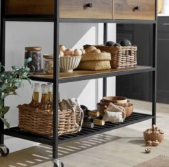 Mara Keukentrolley Op Wieltjes - Opbergtrolley - Serveerwagen - 2 Lades - 100 X 45 X 93 Cm 13 Mara Keukentrolley Op Wieltjes - Opbergtrolley - Serveerwagen - 2 Lades - 100 X 45 X 93 Cm -Thuisopslag 1200x1186 8