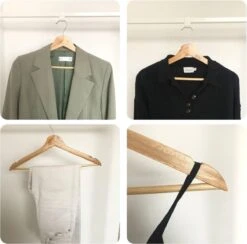 Merkloos Houten Kledinghanger - Met Inkeping En Broeklat - 32 Stuks -Thuisopslag 1200x1187 4