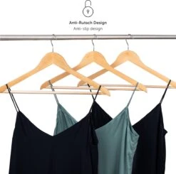Blumtal - Set Van 10 Kledinghangers - Hoogwaardige Kleerhangers Hout - Antislip - Met Inkepingen - Naturel 13 Blumtal - Set Van 10 Kledinghangers - Hoogwaardige Kleerhangers Hout - Antislip - Met Inkepingen - Naturel -Thuisopslag 1200x1188 6