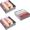 Organizer Ondergoed & BH - 3 Stuks - Grijs - Verdeler Voor Lingerie En Sokken Voor In Kast Of Lade - Kastverdeler - Ladeorganizer 1 Organizer Ondergoed & BH - 3 Stuks - Grijs - Verdeler Voor Lingerie En Sokken Voor In Kast Of Lade - Kastverdeler - Ladeorganizer -Thuisopslag 1200x1191 13