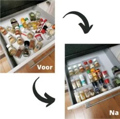 Merkloos Kruidenrek Lade - Kruiden Organizer - Kruidenrek Uitschuifbaar - Lade Organizer - Kruiden Opbergen Lade - Kruidenrekje Schuif - Min. 20x42 Max. 40x42 13 Merkloos Kruidenrek Lade - Kruiden Organizer - Kruidenrek Uitschuifbaar - Lade Organizer - Kruiden Opbergen Lade - Kruidenrekje Schuif - Min. 20x42 Max. 40x42 -Thuisopslag 1200x1192