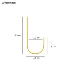 Kapstokhaak Goud - Vintage - Muurhaak - Wandhaak - Gouden Kapstokhaak - Kapstok - Rond - Stoer - Elegant - Ophanghaken - Ophanghaak -Thuisopslag 1200x1196 15