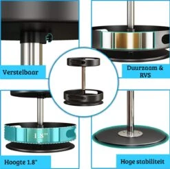 AlShiha® Organizer- Draaiplateau - 2 Laags(Zwart) - Keuken Organizers - Aanrecht Organiser - Draaischijf - Badkamer Organizer - Make Up Organizer - Kruidenrek - Kast Organizer - Keukenkast Organizer 22 AlShiha® Organizer- Draaiplateau - 2 Laags(Zwart) - Keuken Organizers - Aanrecht Organiser - Draaischijf - Badkamer Organizer - Make Up Organizer - Kruidenrek - Kast Organizer - Keukenkast Organizer -Thuisopslag 1200x1196 3