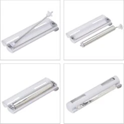 Relaxdays Rolhouder Keuken - Rollenhouder Huishoudfolie - Aluminiumfolie Houder - 2 Stuks -Thuisopslag 1200x1198 39