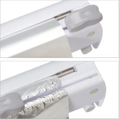 Relaxdays Rolhouder Keuken - Rollenhouder Huishoudfolie - Aluminiumfolie Houder - 2 Stuks -Thuisopslag 1200x1198 40