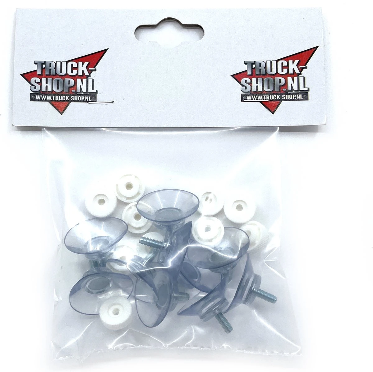 Zuignap Extra Sterk Met RVS Schroefdraad 10 STUKS. 5 Zuignap Extra Sterk Met RVS Schroefdraad 10 STUKS. - Afbeelding 3