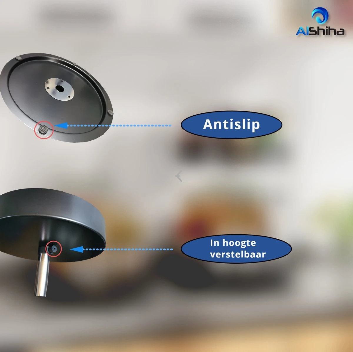 AlShiha® Organizer- Draaiplateau - 2 Laags(Zwart) - Keuken Organizers - Aanrecht Organiser - Draaischijf - Badkamer Organizer - Make Up Organizer - Kruidenrek - Kast Organizer - Keukenkast Organizer 11 AlShiha® Organizer- Draaiplateau - 2 Laags(Zwart) - Keuken Organizers - Aanrecht Organiser - Draaischijf - Badkamer Organizer - Make Up Organizer - Kruidenrek - Kast Organizer - Keukenkast Organizer - Afbeelding 9