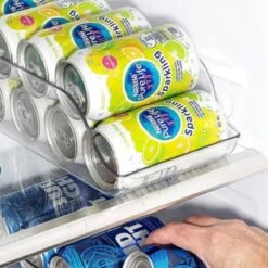 Emhouse Blikjeshouder Koelkast Organizer Mini 36x15x10 Cm Fris Blikken Bier Soda Can Transparant -Thuisopslag 1200x1200 1010