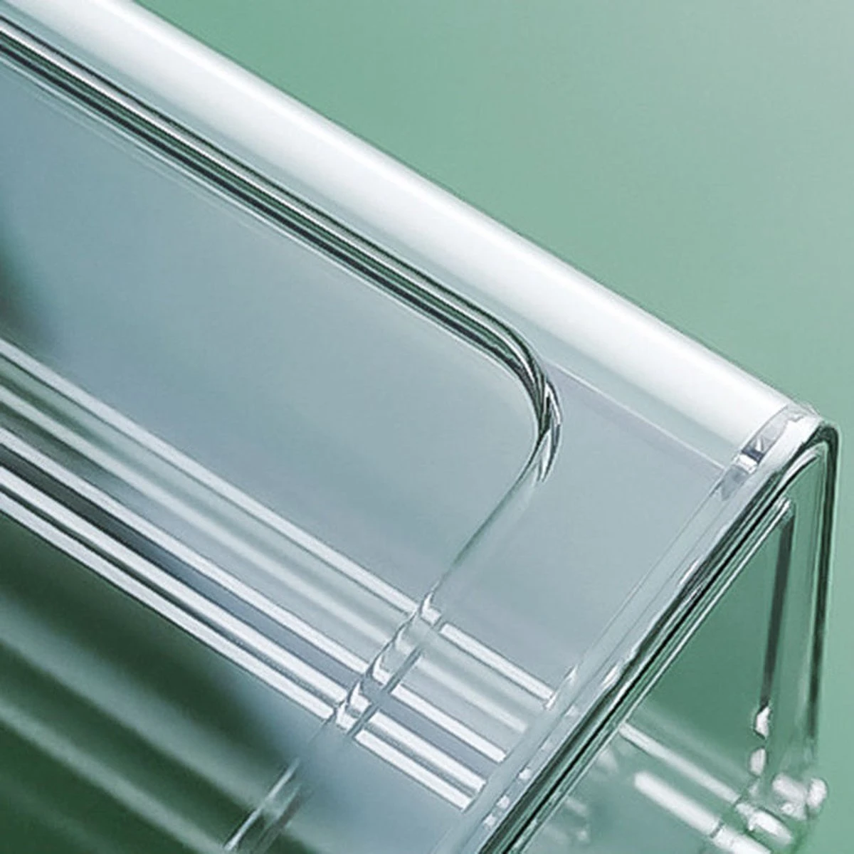 Without Lemon - Premium Koelkast Organizer - Met Deksel - Set Van 2 Groot En Klein - Voorraadbox - Opstapelbaar - Vershoudbox - Schuiflade - Extra Lades - Transparant 10 Without Lemon - Premium Koelkast Organizer - Met Deksel - Set Van 2 Groot En Klein - Voorraadbox - Opstapelbaar - Vershoudbox - Schuiflade - Extra Lades - Transparant - Afbeelding 8