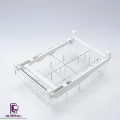 Merkloos JS2DEAL - Transparante Koelkast Organizer - Extra Lade In Koelkast - Doorzichtig Met Scheiding - Verstelbaar -Thuisopslag 1200x1200 1043