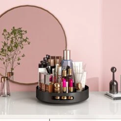 AlShiha® Organizer - Draaiplateau - Keuken Organizers - Aanrecht Organiser - Draaischijf - Badkamer Organizer - Make Up Organizer - Kruidenrek - Kast Organizer - Keukenkast Organizer -Thuisopslag 1200x1200 1053