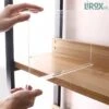 LIROX NL - Plank Verdeler - Plankverdeler - Kast Organizer - Kledingkast Organizer - Kast Verdeler Kleding - Plank Organizer - Boekenstandaard - Transparant