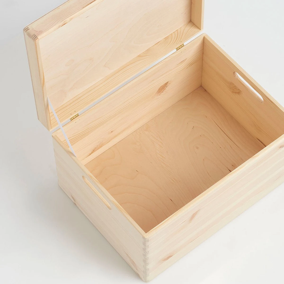 Zeller Present Houten Kist 40x30x23 Cm Met Deksel - Medium - Hoog - Met Deksel & Duurzaam 4 Zeller Present Houten Kist 40x30x23 Cm Met Deksel - Medium - Hoog - Met Deksel & Duurzaam - Afbeelding 2