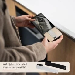 Kitchen Lab Co. Vaatdoek Caddy™ Magnetisch - RVS - Vaatdoekhouder Magnetisch - Gootsteen Organizer - Aanrecht Organiser -Thuisopslag 1200x1200 1162