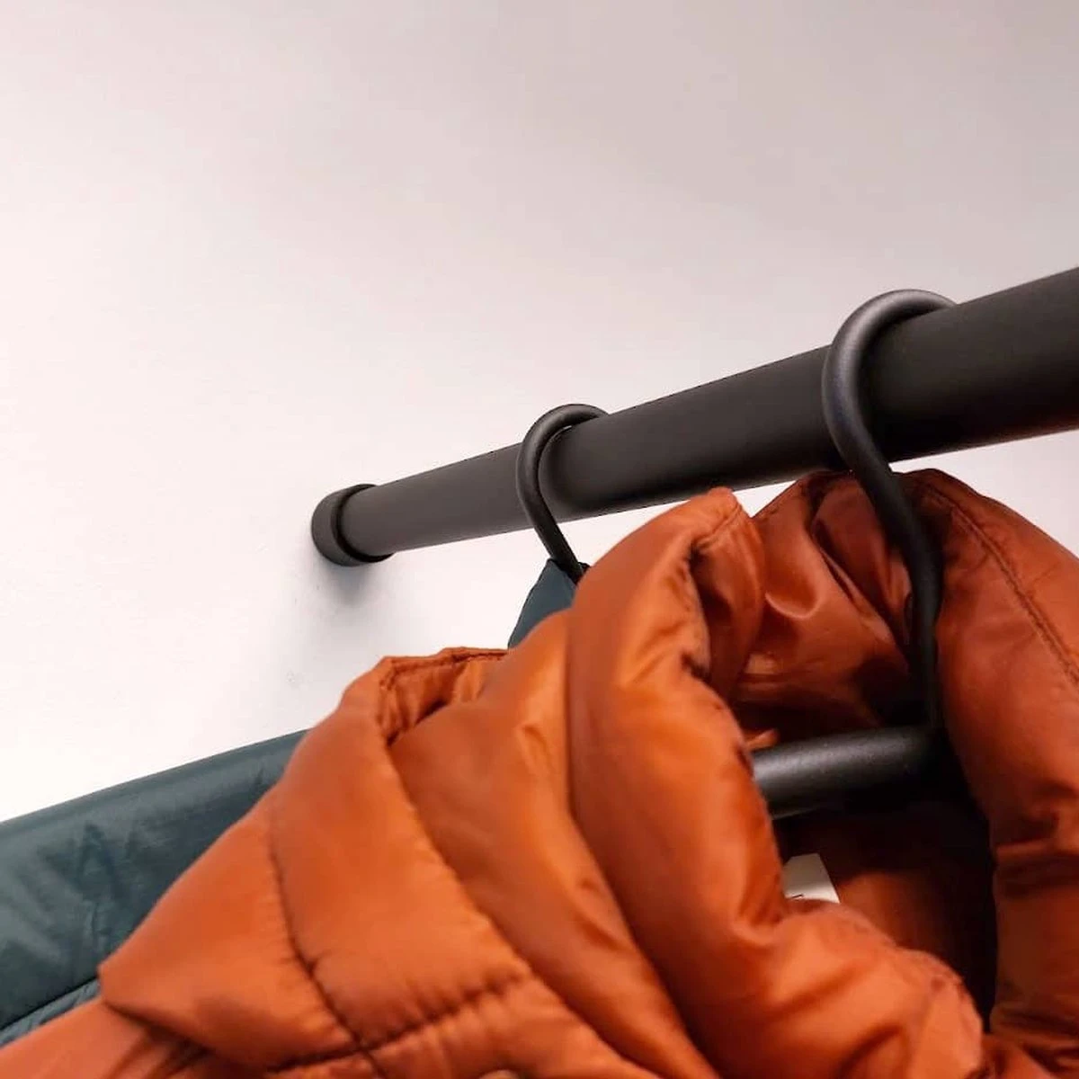 10x Kledinghanger 16mm, Open Oog, RVS-304, Zwart 3 10x Kledinghanger 16mm, Open Oog, RVS-304, Zwart