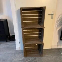 AMISHOUT - Gebruikte Fruitkist 50x40x30 Cm -Thuisopslag 1200x1200 1208