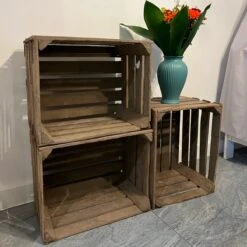 AMISHOUT - Gebruikte Fruitkist 50x40x30 Cm -Thuisopslag 1200x1200 1211