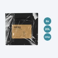 LifeGoods Kast Organizers - 6 Stuks - 20L - Textiel - Zwart -Thuisopslag 1200x1200 1297