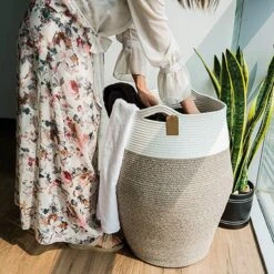 Bestseller #1 Mand Van Sophie Nordinn® - Opbergmand Goteborg (Bruin/wit Groot) - Wasmand - Wasmanden 8 Bestseller #1 Mand Van Sophie Nordinn® - Opbergmand Goteborg (Bruin/wit Groot) - Wasmand - Wasmanden -Thuisopslag 1200x1200 1338