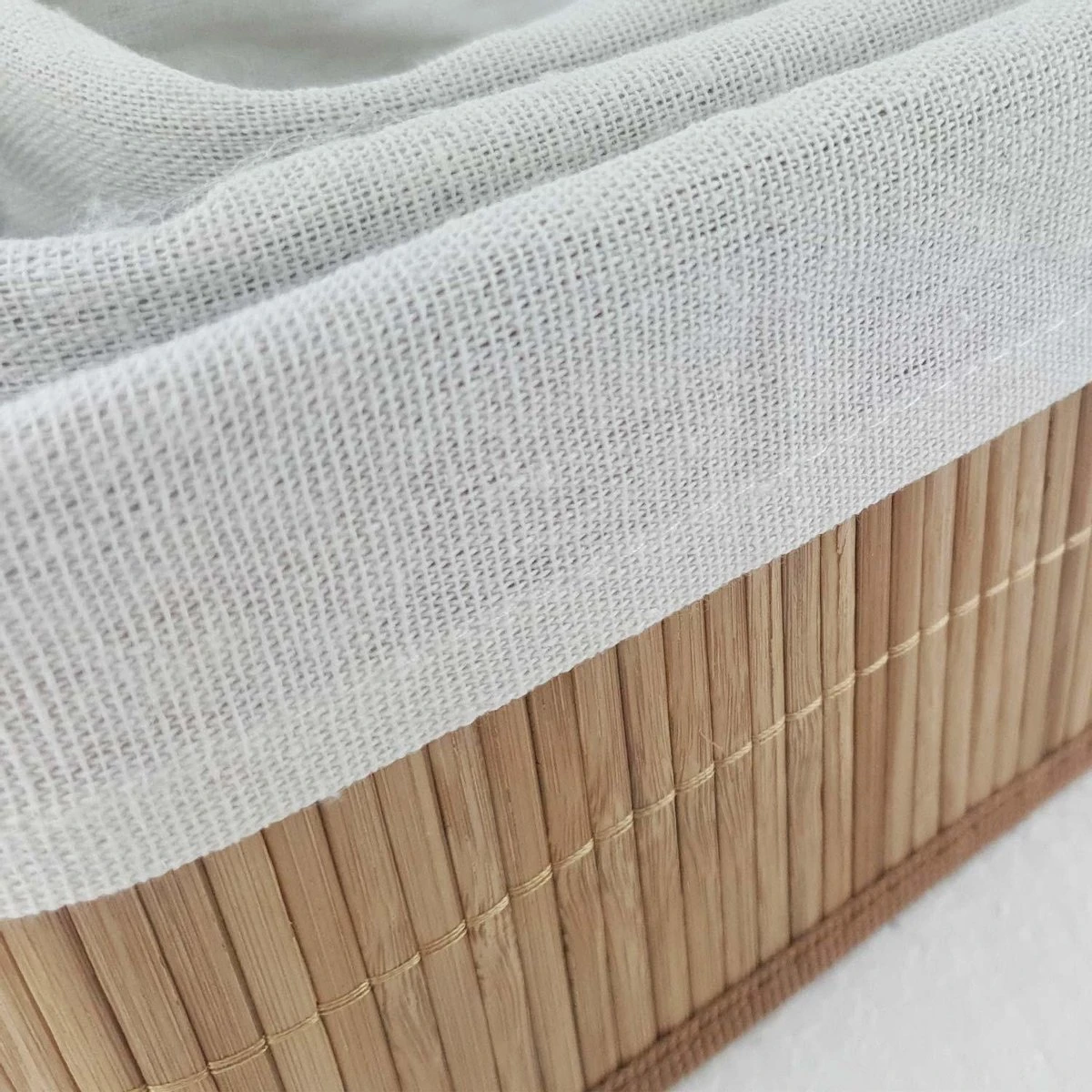 Bamboe Manden 3 Stuks | Multifunctionele Mand | Opbergmanden | 20x10x8cm | 25x15x10cm| 30x20x12cm | Opberg Box/Doos/Mand/Vakken - Opbergsysteem 5 Bamboe Manden 3 Stuks | Multifunctionele Mand | Opbergmanden | 20x10x8cm | 25x15x10cm| 30x20x12cm | Opberg Box/Doos/Mand/Vakken - Opbergsysteem - Afbeelding 3