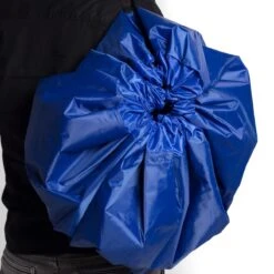 2 In 1 Speelgoed Organizer | Speelgoed Opberg Kleed | Speelmat Voor Kinderen | Lego Groot Speelkleed | Opbergzak | Speelgoedzak | Opbergtas | Lego Organizer | Lego Speeltas | Diameter 1.5 Meter | Kleur Blauw | DJG -Thuisopslag 1200x1200 1400