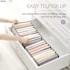 Merkloos A.K.A. Kleding Broeken Lade Organizer Set Van 4 - Jeans Opbergbox Kast Kledingkast - Broekhanger Ruimtebesparende Kledinghangers 12 Merkloos A.K.A. Kleding Broeken Lade Organizer Set Van 4 - Jeans Opbergbox Kast Kledingkast - Broekhanger Ruimtebesparende Kledinghangers -Thuisopslag 1200x1200 1450