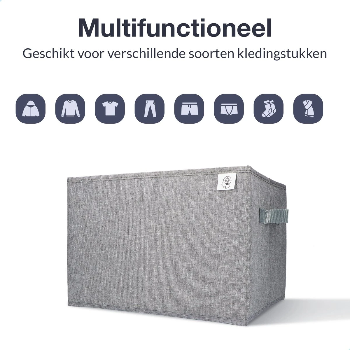 Struct Sense® Kleding Organizer - Opbergmand - Lade Organizer - Opbergsysteem Voor Kast - Broeken - Kast Organizer - Kledingkast - 6 Lagen 7 Struct Sense® Kleding Organizer - Opbergmand - Lade Organizer - Opbergsysteem Voor Kast - Broeken - Kast Organizer - Kledingkast - 6 Lagen - Afbeelding 5
