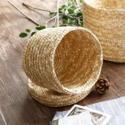 Opberg En Plantenmand Naturel Met Deksel | Set Van 2 Klein & Groot | Handgemaakt | Natuurlijke Mand / Opberg Mand | Planten Accessoires | Organizer 16 Opberg En Plantenmand Naturel Met Deksel | Set Van 2 Klein & Groot | Handgemaakt | Natuurlijke Mand / Opberg Mand | Planten Accessoires | Organizer -Thuisopslag 1200x1200 1484