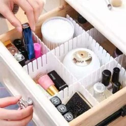 Merkloos Ladeverdeler - Lade Organizer - Wit - 4 Stuks 32.7 X 7cm - Verstelbare Ladeverdeler -Thuisopslag 1200x1200 1497