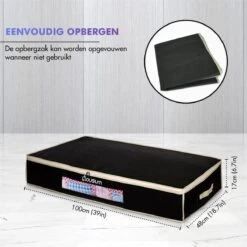 Housum Opbergtassen - Organizer Voor Dekbed En Kleding - Stof - Zwart - 2 Stuks 12 Housum Opbergtassen - Organizer Voor Dekbed En Kleding - Stof - Zwart - 2 Stuks -Thuisopslag 1200x1200 1507