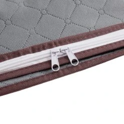 ACAZA Opvouwbare Opbergtassen - Set Van 4 Organizers Met Versterkte Handgreep & Stevige Ritssluiting Voor Kleding, Beddengoed, Dekbedden, Kussens - Grijs -Thuisopslag 1200x1200 1527