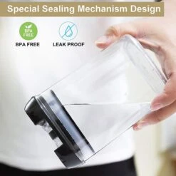 IGOODS - Voorraadpotten - Voorraaddozen- Voorraadboxen 7 Stuks - Met Zwarte Deksel -Thuisopslag 1200x1200 153