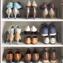 Yamazaki Schoenen Opbergsysteem Uitschuifbaar - Zwart - Uitschuifbaar -Thuisopslag 1200x1200 1607