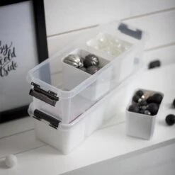 Orthex Opbergbox 14 Liter Met 7 Inzetbakjes - Zwart - Sorteervakken, Stapelbaar 17 Orthex Opbergbox 14 Liter Met 7 Inzetbakjes - Zwart - Sorteervakken, Stapelbaar -Thuisopslag 1200x1200 1613