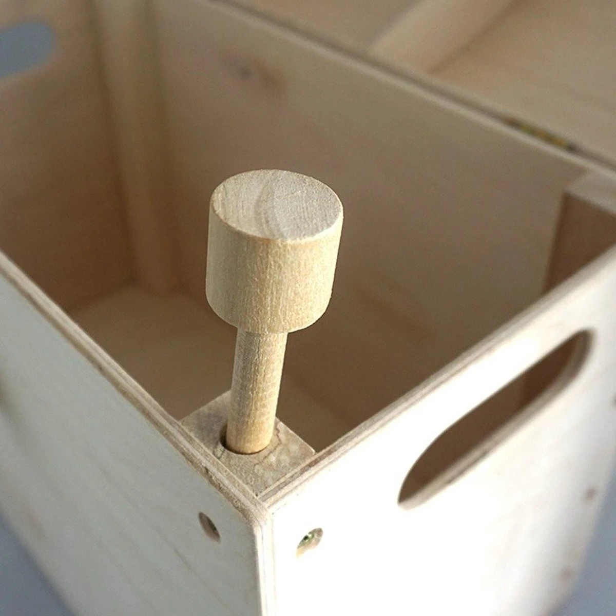 Houten Schatkist 63cm 7 Houten Schatkist 63cm - Afbeelding 5