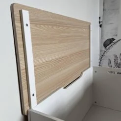 Alice's Garden Speelgoedkist TOBIAS - 80x40 Cm - Grenenhout - Naturel/Wit -Thuisopslag 1200x1200 1684