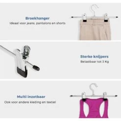 LifeGoods Broekhangers - 20 Stuks - Antislip - Metaal -Thuisopslag 1200x1200 1744