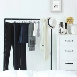 Nancy's Kledinghangers - 20 X Metalen Broekhanger - Kledinghanger - Kleerhanger (extra Breed) - Antislip - 40 X 10,5 Cm - Verchroomd -Thuisopslag 1200x1200 1750