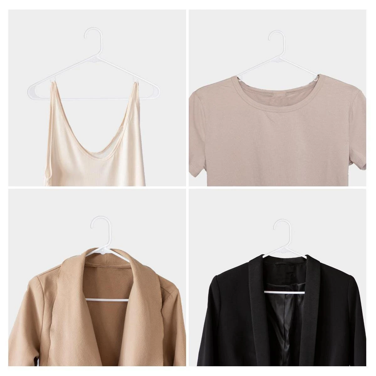 LifeGoods Kledinghangers - 30 Stuks - Broeklat - Plastic - Wit 6 LifeGoods Kledinghangers - 30 Stuks - Broeklat - Plastic - Wit - Afbeelding 4