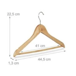 Relaxwonen - Kledinghangers - Kledinghangerset - Hout - 12 Stuks -Thuisopslag 1200x1200 1800