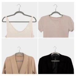 LifeGoods Kledinghangers - 50 Stuks - Antislip - Buigbaar - Grijs/Velvet -Thuisopslag 1200x1200 1809