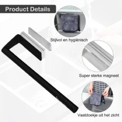 Lopoleis Vaatdoekhouder Magnetisch Zwart – RVS – Keuken Organizers – Keuken Accessoires - Aanrecht Organiser 15 Lopoleis Vaatdoekhouder Magnetisch Zwart – RVS – Keuken Organizers – Keuken Accessoires - Aanrecht Organiser -Thuisopslag 1200x1200 1872