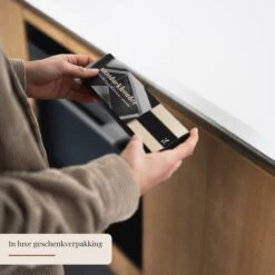 Kitchen Lab Co. Vaatdoek Caddy™ Met Plakstrip - Zwart RVS - Vaatdoekhouder - Gootsteen Organizer - Aanrecht Organiser -Thuisopslag 1200x1200 1917