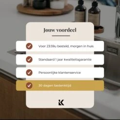 Kitchen Lab Co. Vaatdoek Caddy™ Met Plakstrip - Zwart RVS - Vaatdoekhouder - Gootsteen Organizer - Aanrecht Organiser -Thuisopslag 1200x1200 1918