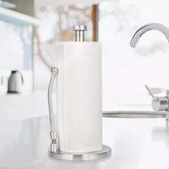 Keukenrolhouder Keuken Accessoires Keukenpapier Houder Zilver RVS -Thuisopslag 1200x1200 2060